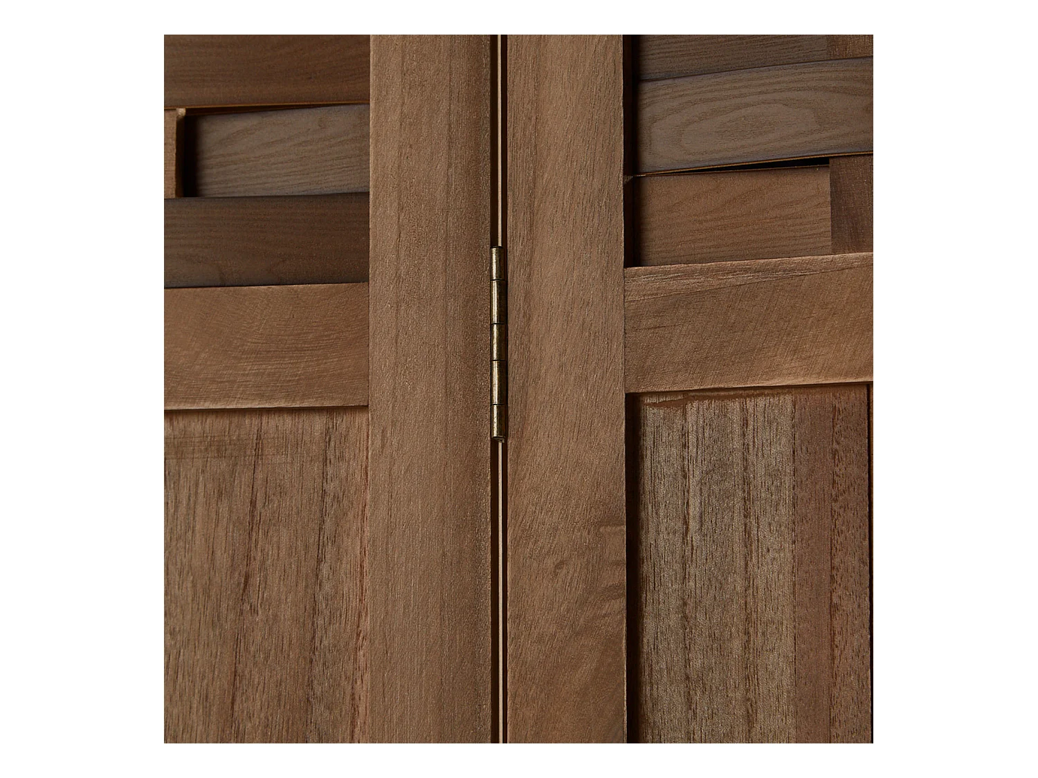 Paravent 170x120x2,2 cm marron