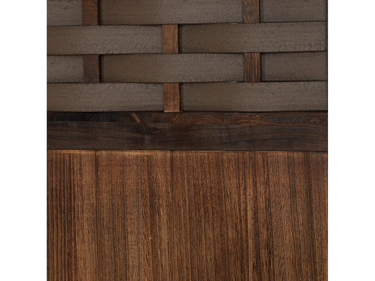 Separador de ambientes 170x120x2.2 cm marrón