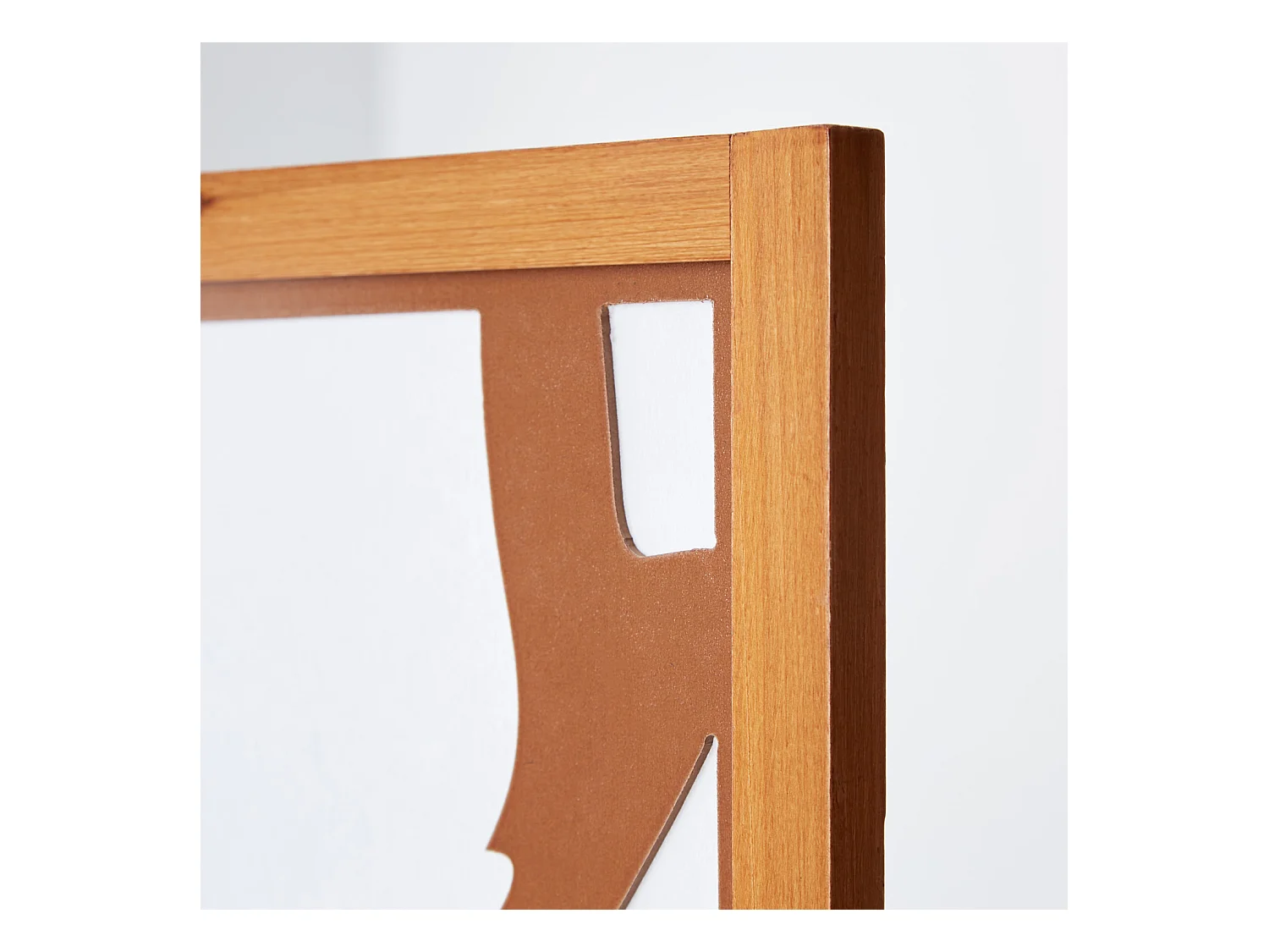 Séparateur de pièce 130,5x2,2x175 cm marron