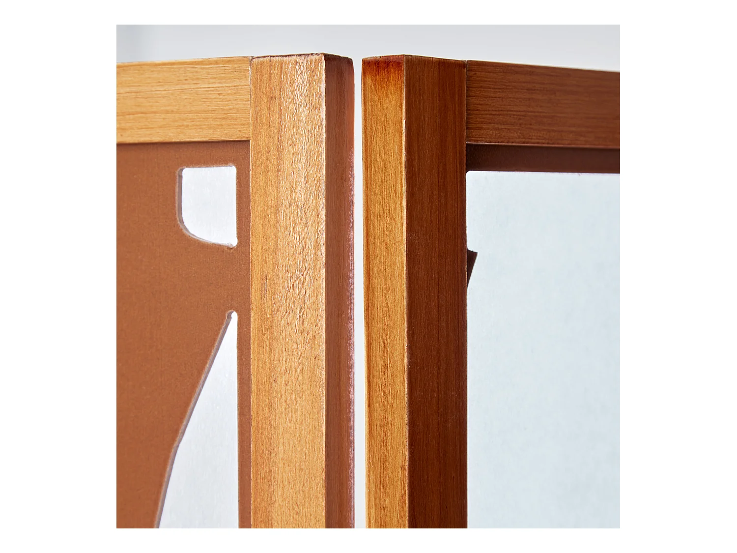 Séparateur de pièce 130,5x2,2x175 cm marron