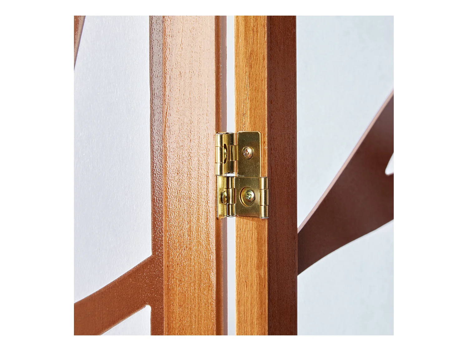 Séparateur de pièce 130,5x2,2x175 cm marron