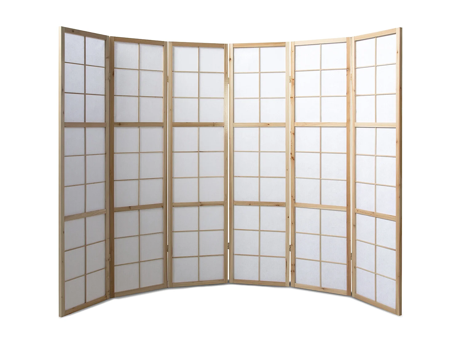 Separador de ambiente 175x264x2.2 cm Shoji Natural