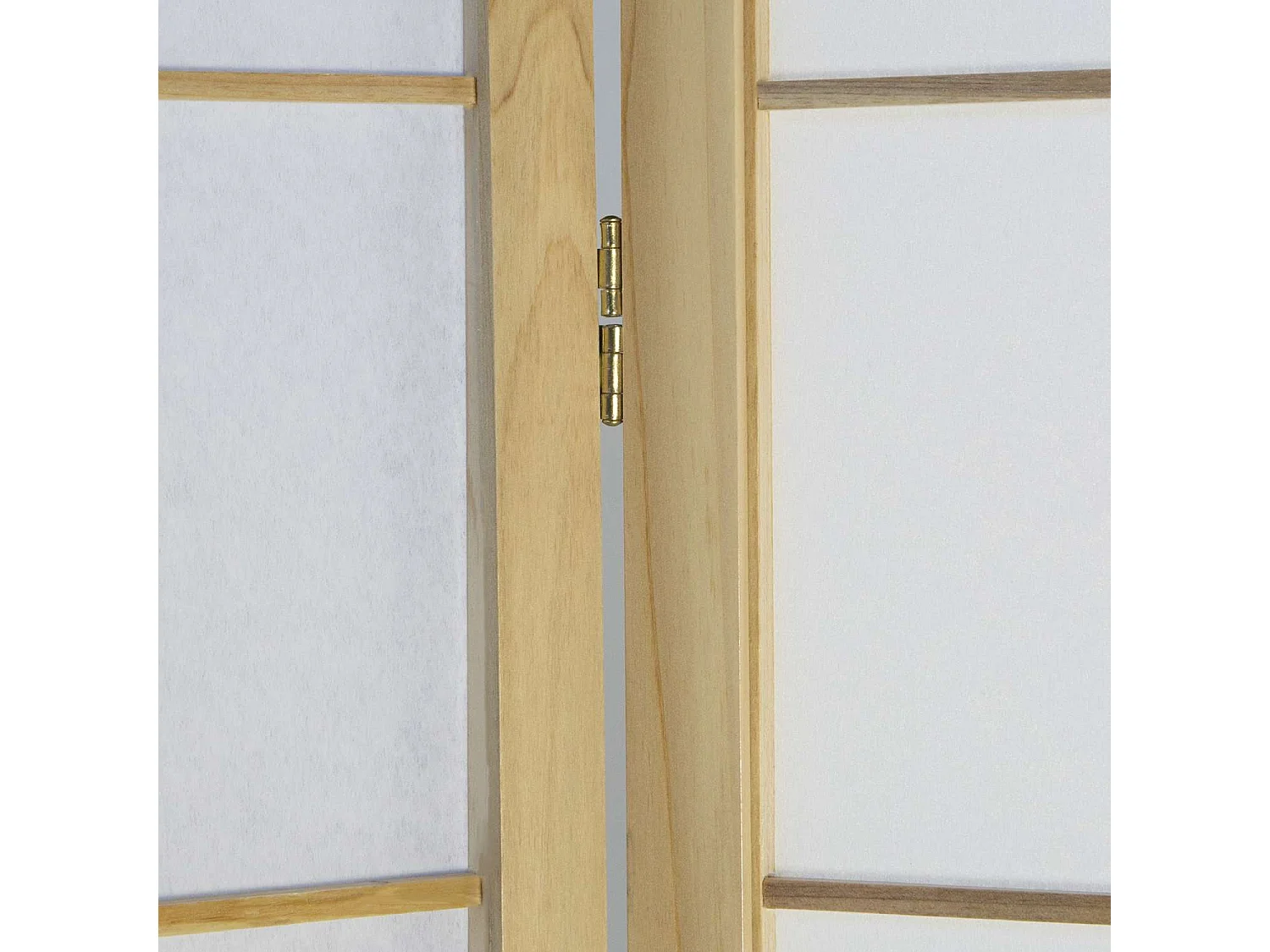Raumteiler 175x264x2,2 cm Natur Shoji