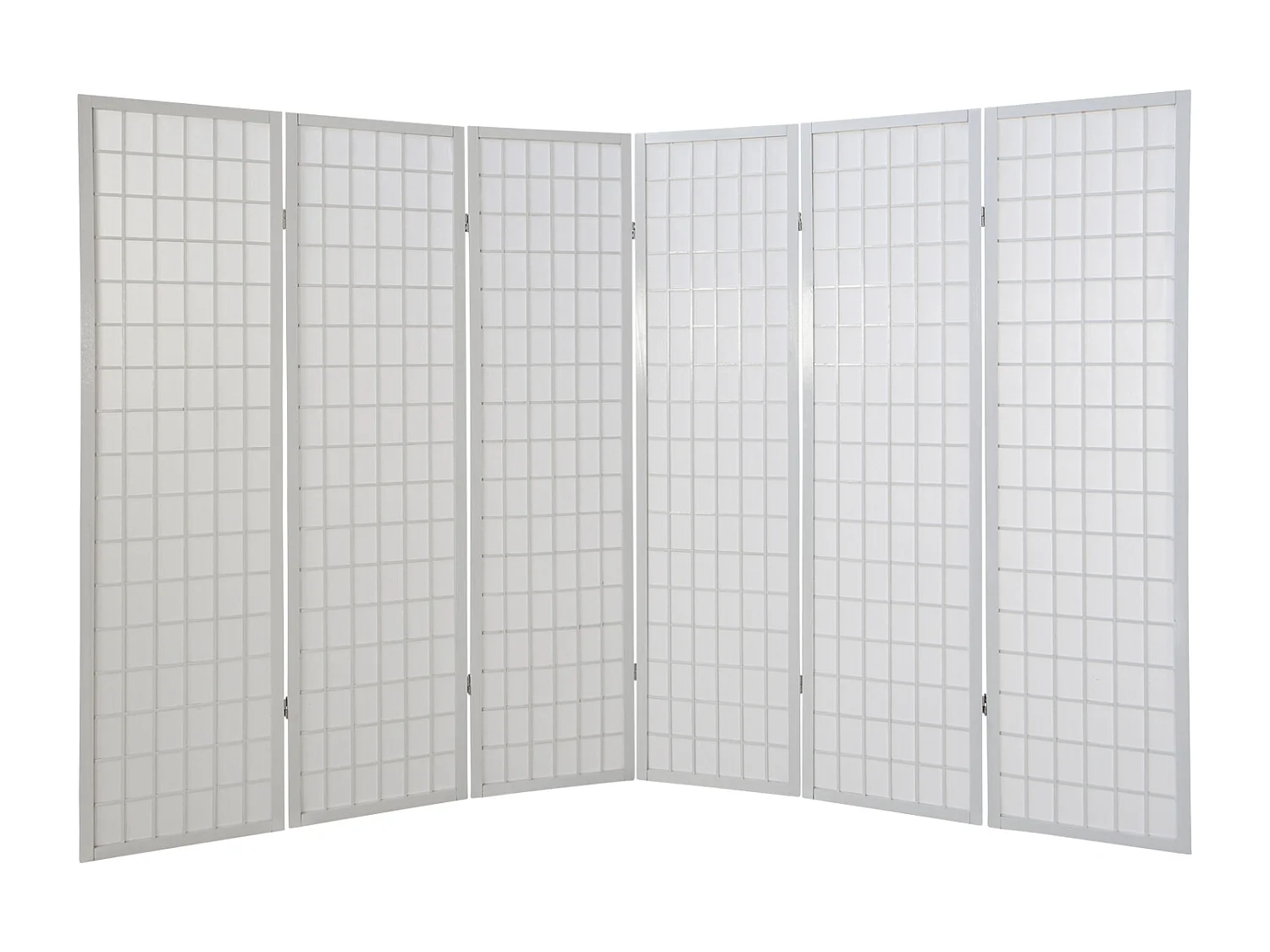Kamerscheiding 175x264x2,2 cm wit Shoji