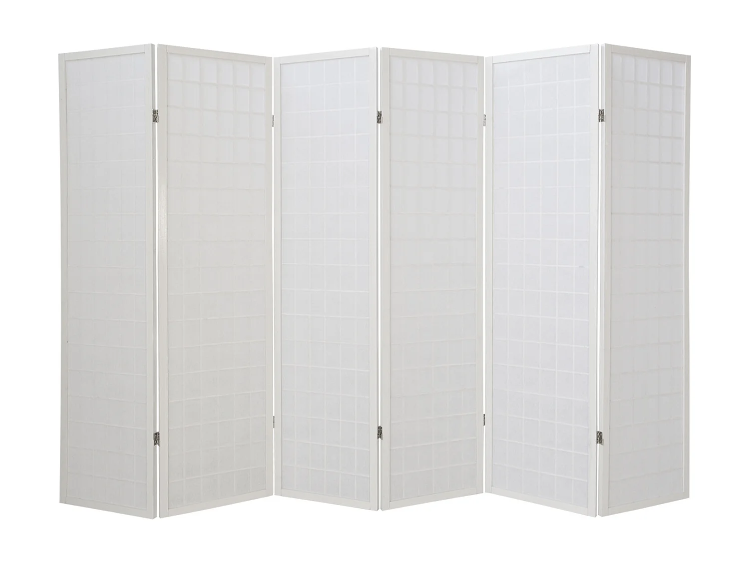 Kamerscheiding 175x264x2,2 cm wit Shoji
