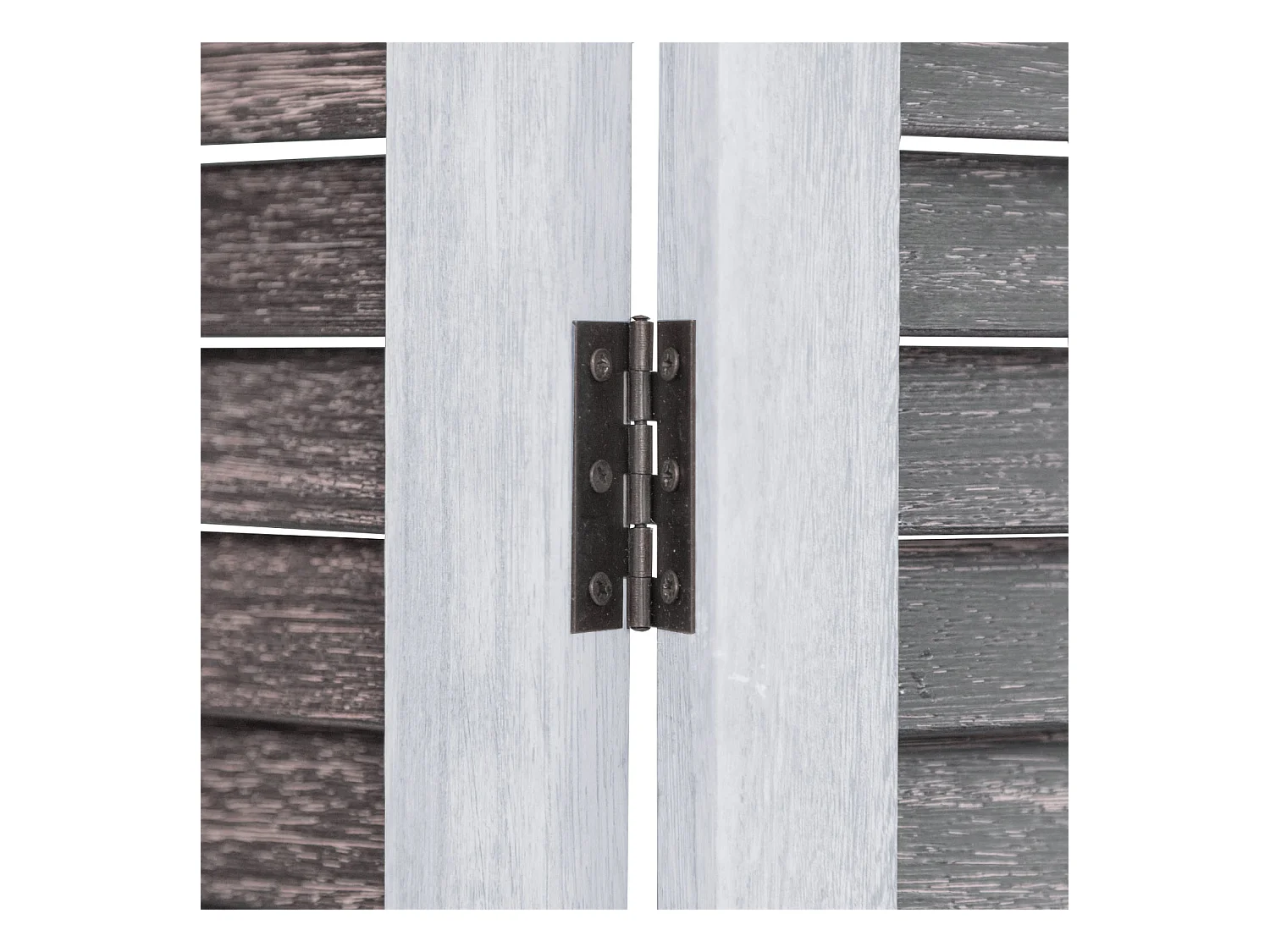 Paravent 170x120x2 cm Blanc Vintage