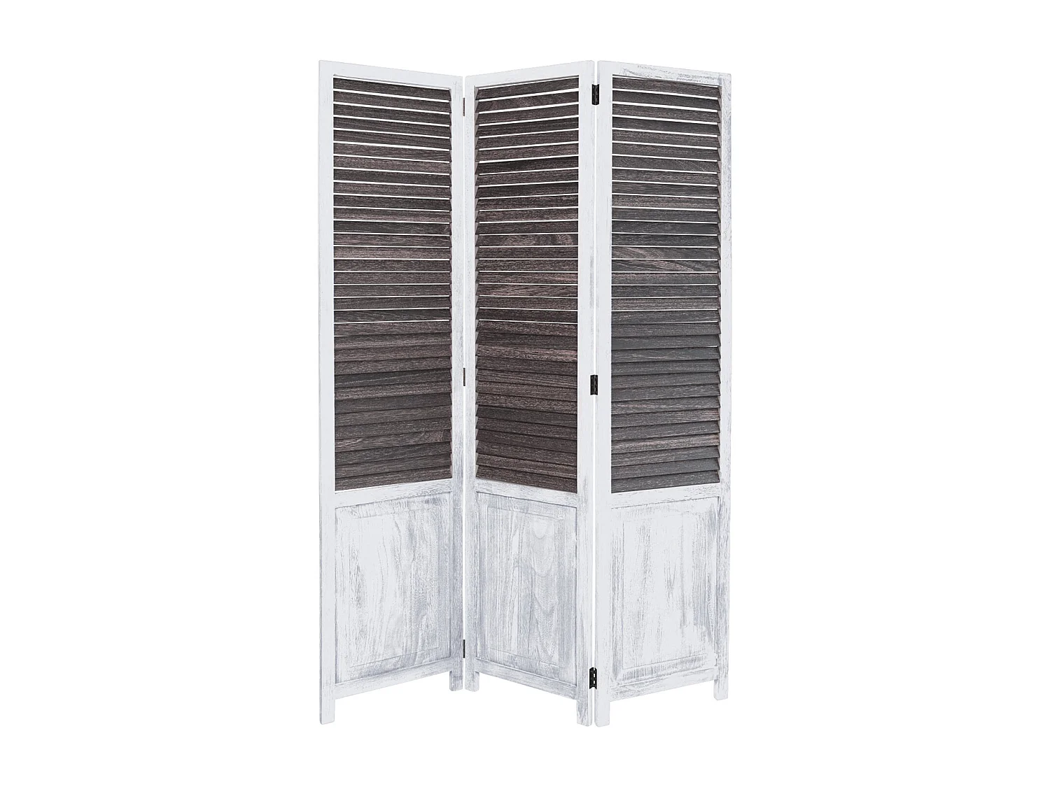Kamerscheiding 170x120x2 cm Wit Vintage