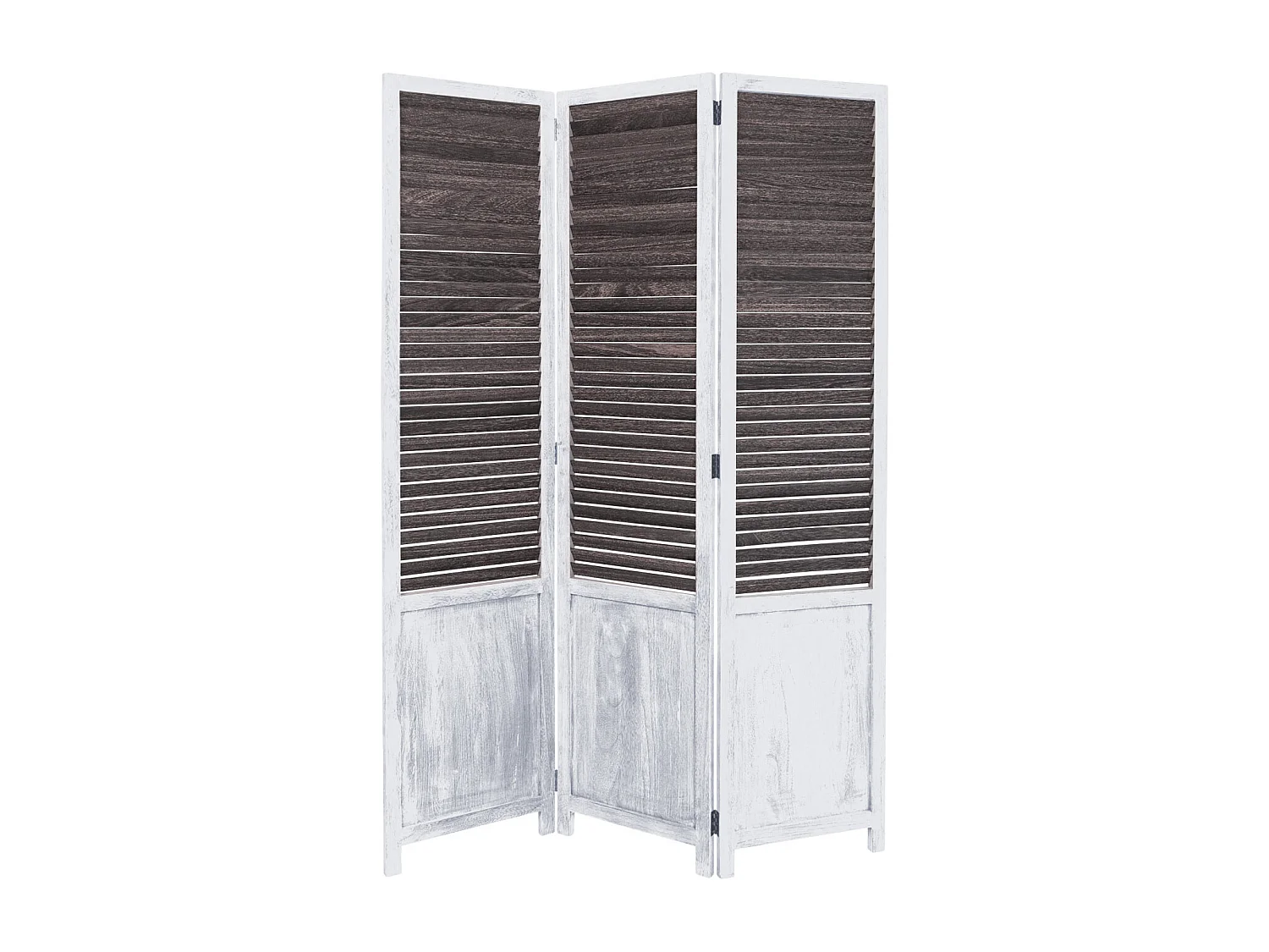 Kamerscheiding 170x120x2 cm Wit Vintage