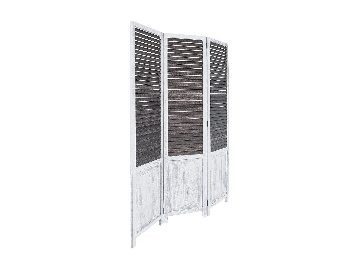 Kamerscheiding 170x120x2 cm Wit Vintage