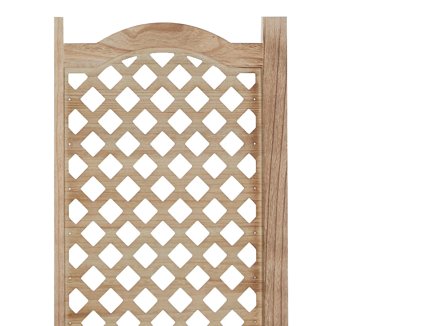 Kamerscheider 170x120x2 cm Natuurlijk