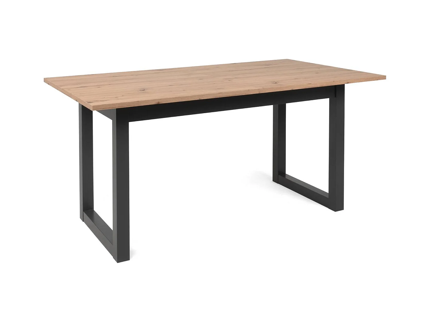 Esstisch 160x90x75 cm natur anthrazit