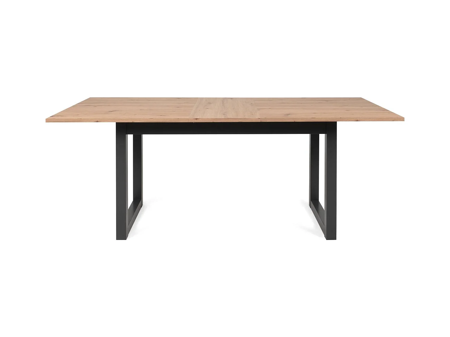 Esstisch 160x90x75 cm natur anthrazit