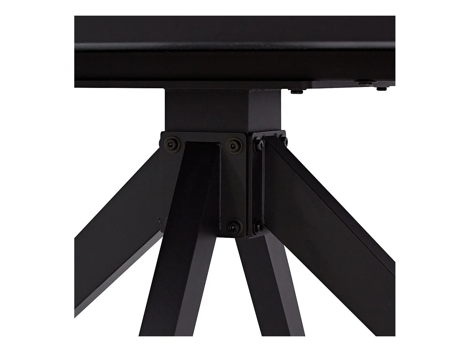 Table à Manger 200x95x76 cm Marron Look Industriel