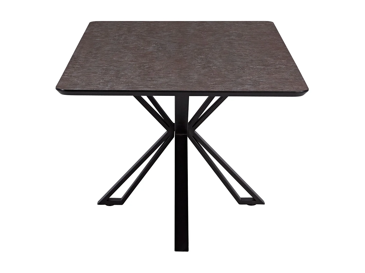 Esstisch 200x100 cm Braun Industrieller Look