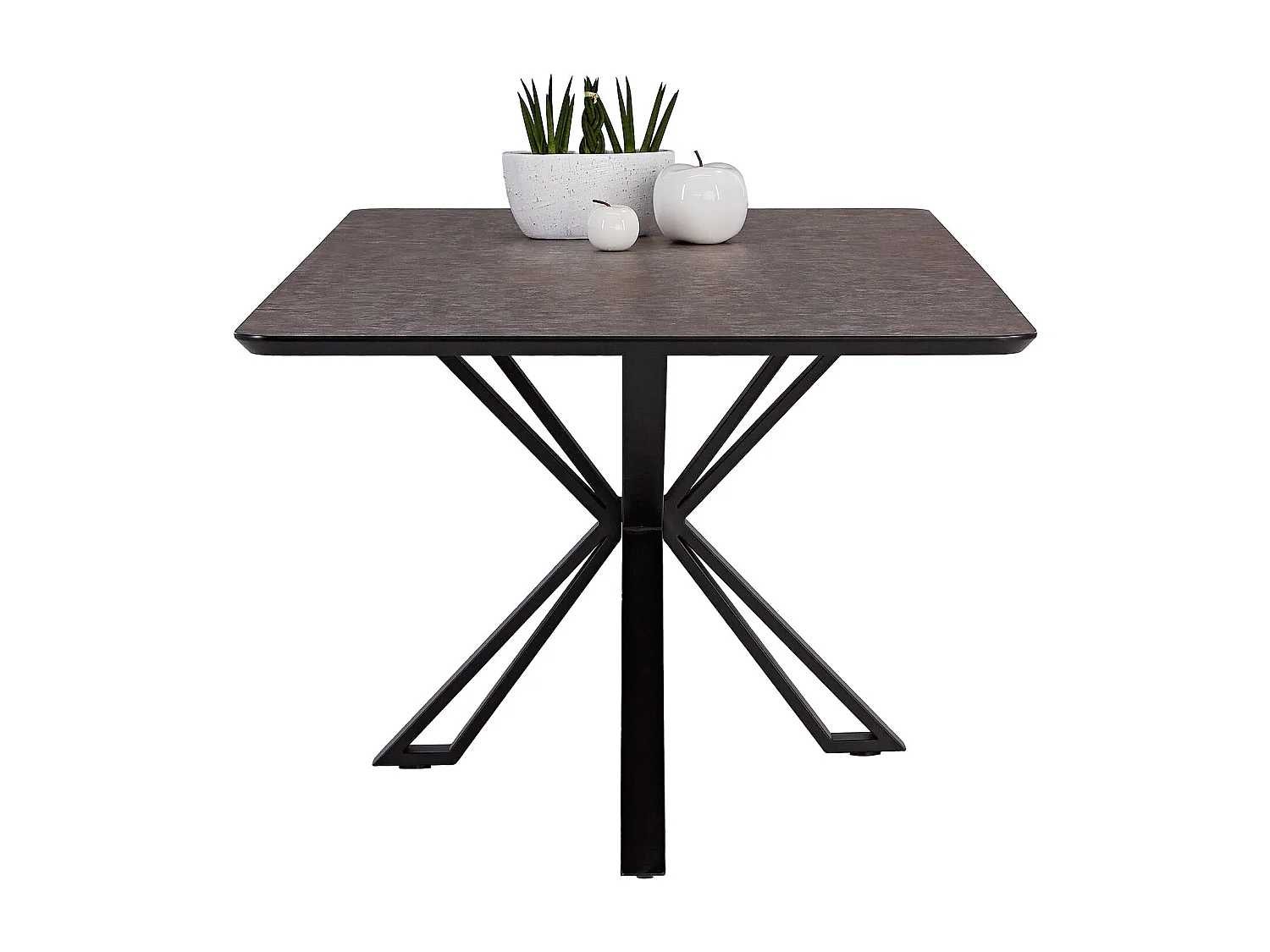 Esstisch 200x100 cm Braun Industrieller Look