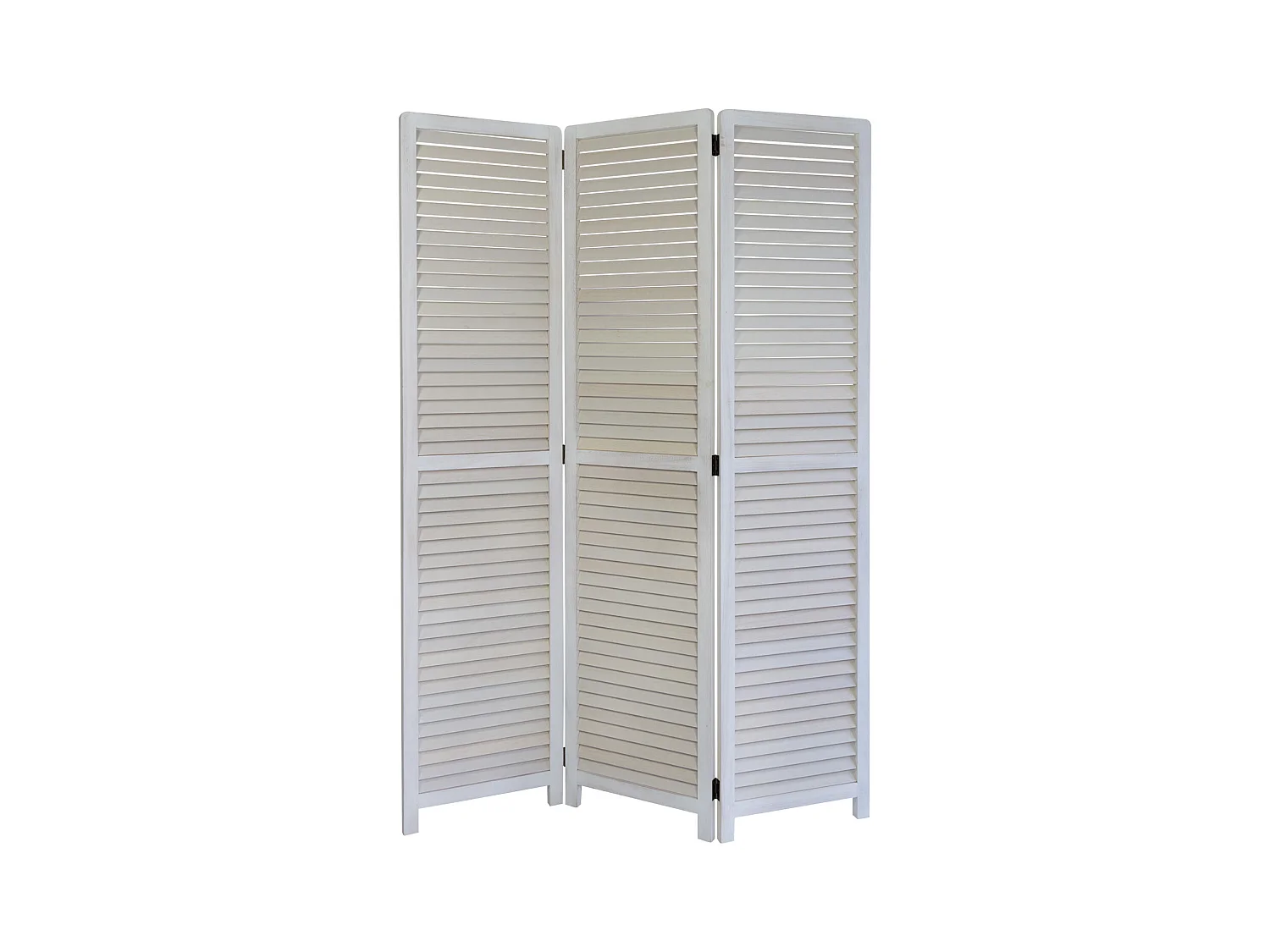 Paravent, séparateur de pièce, 120x2x170 cm, blanc