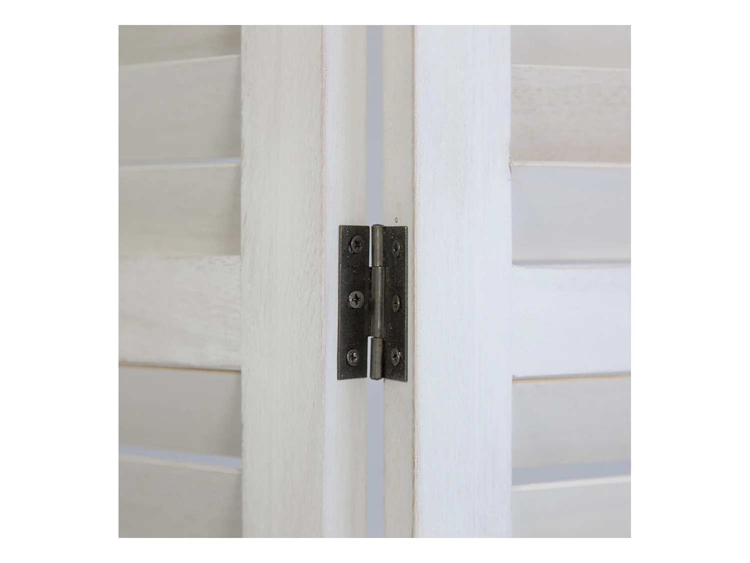 Paravent, séparateur de pièce, 120x2x170 cm, blanc