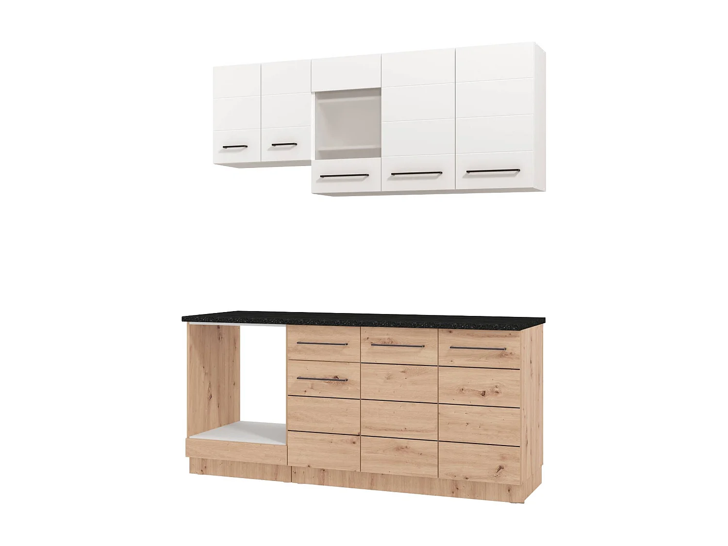 Szafka kuchenna 180 cm Biała