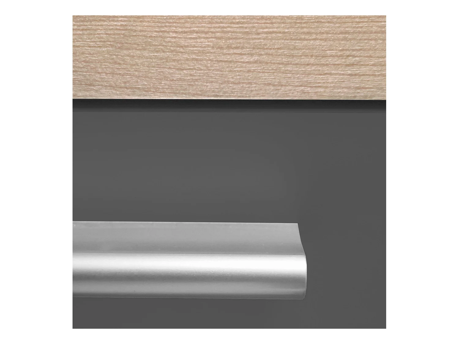 Armoire de cuisine 200x84x60 cm Gris