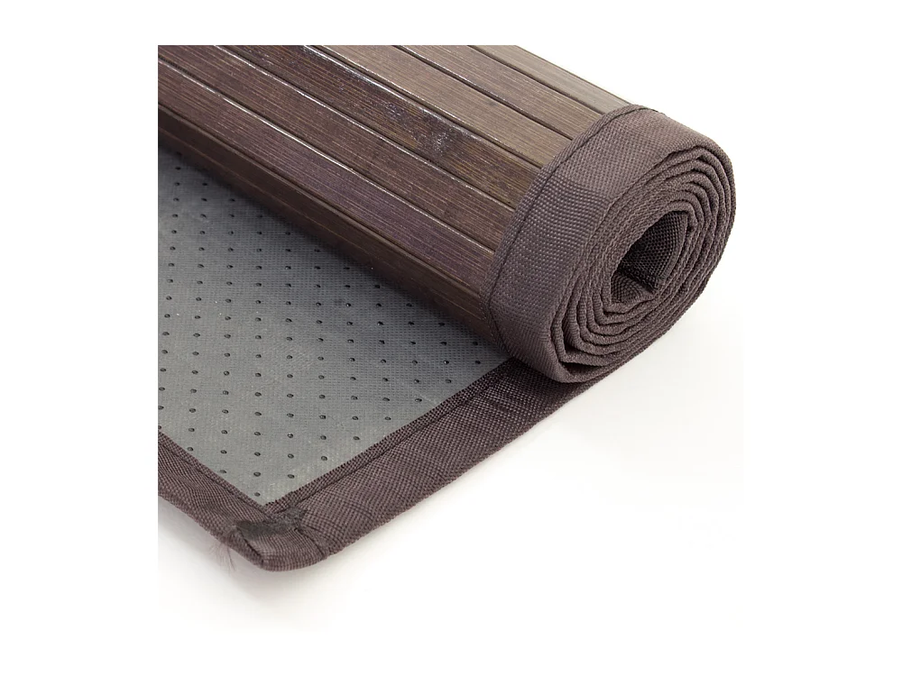 Teppich 60x240 cm dunkelbraun