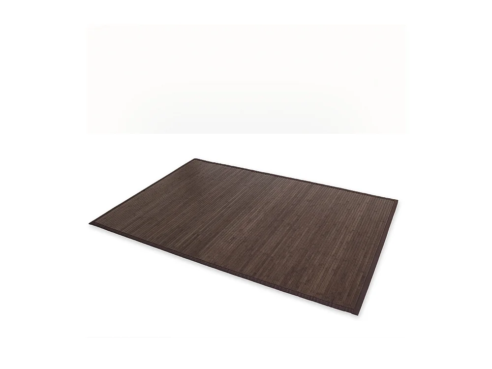 Teppich 80x300 cm dunkelbraun