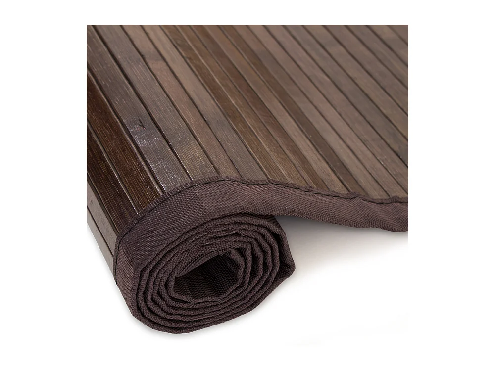 Teppich 80x300 cm dunkelbraun