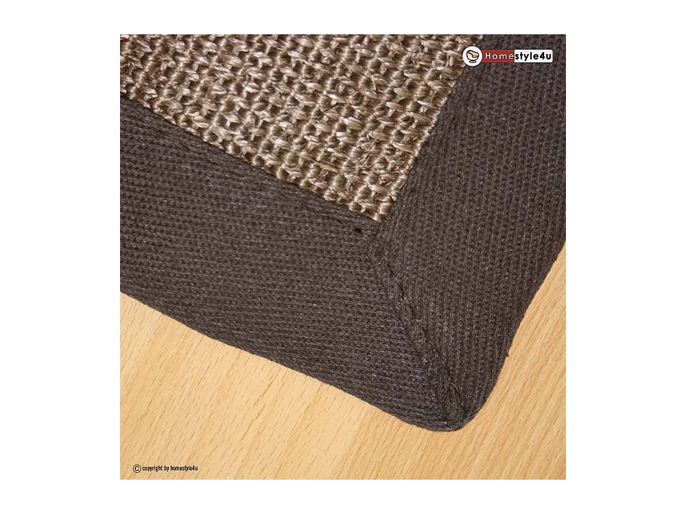 Sisal Teppich 245x345 cm Braun