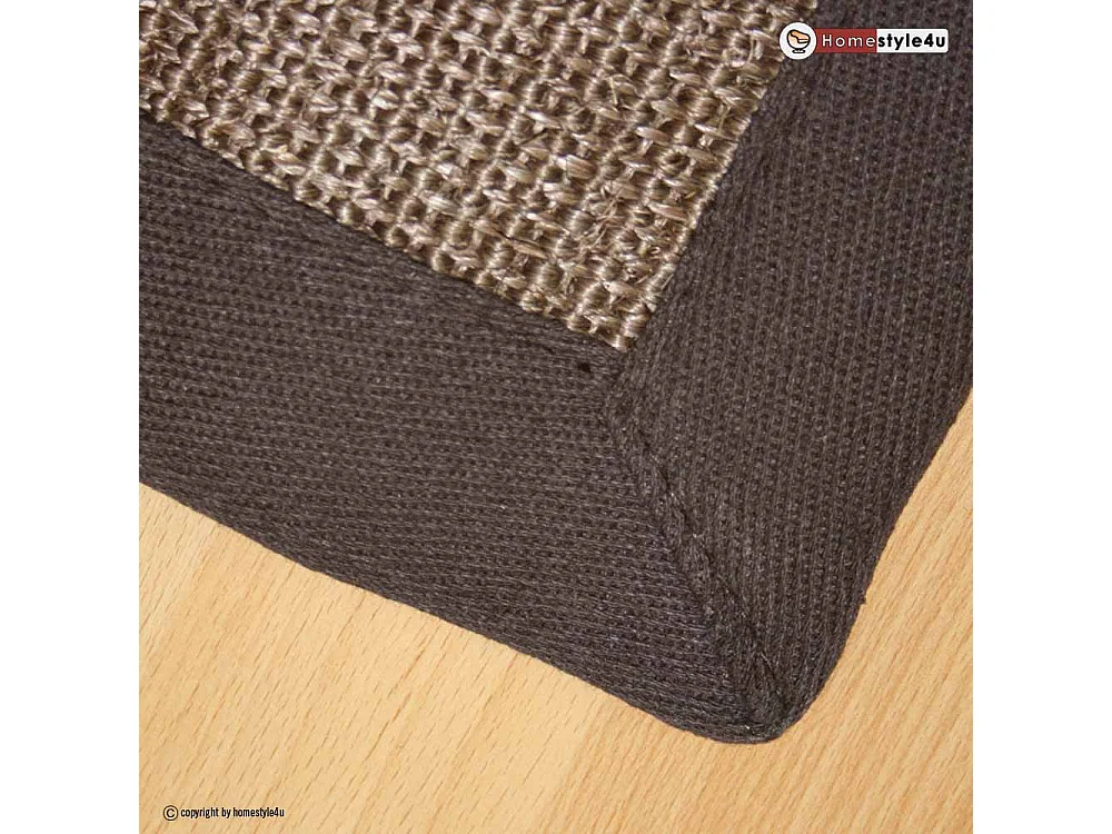 Sisal Teppich 245x345 cm Braun