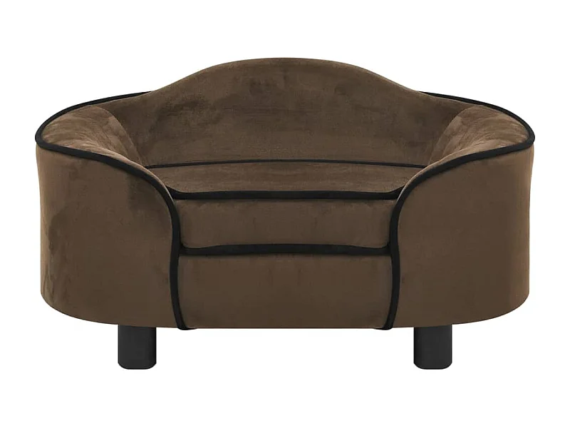 Angelika  Canapé pour cen Marron 67x47x36 cm Peluche