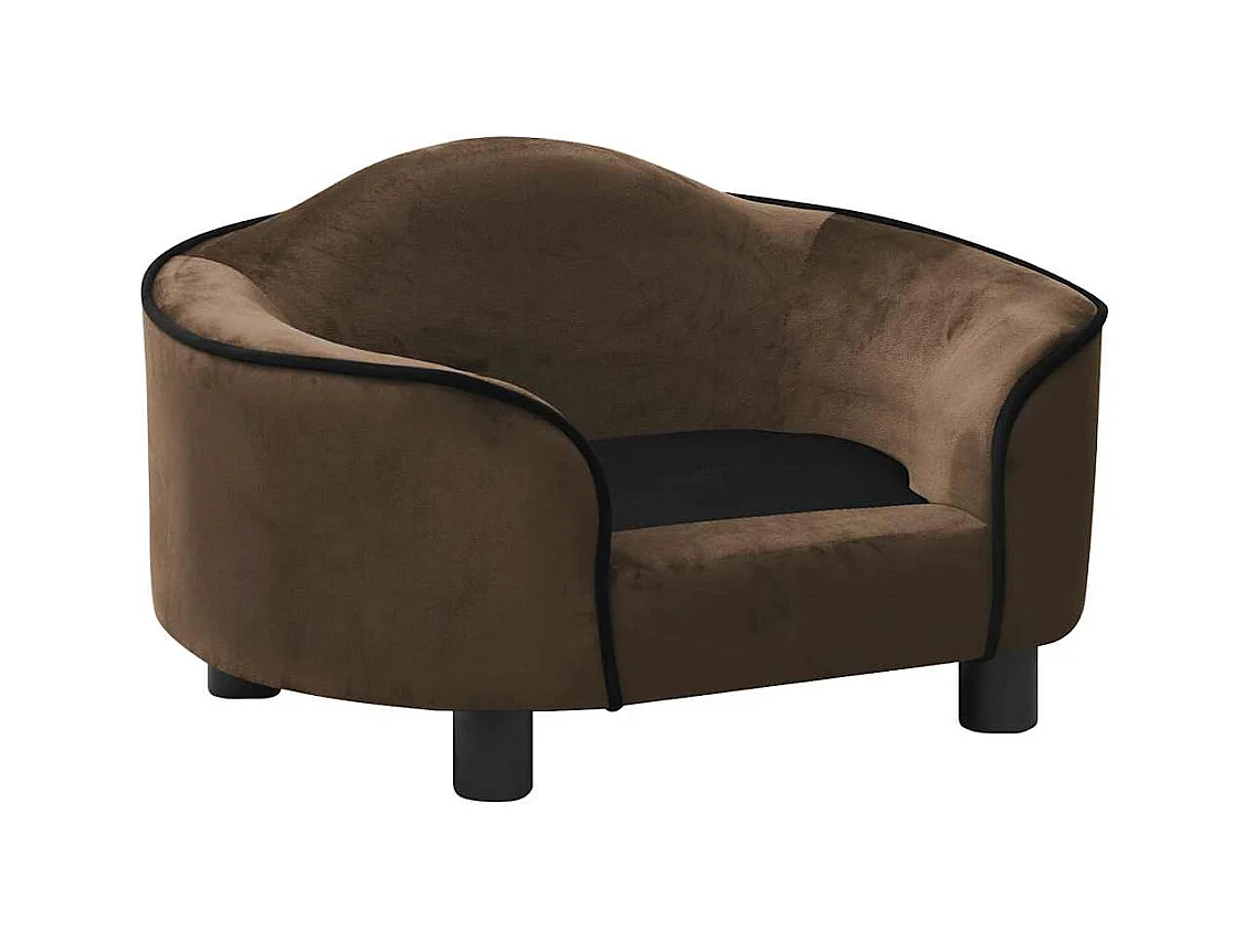 Angelika  Canapé pour cen Marron 67x47x36 cm Peluche