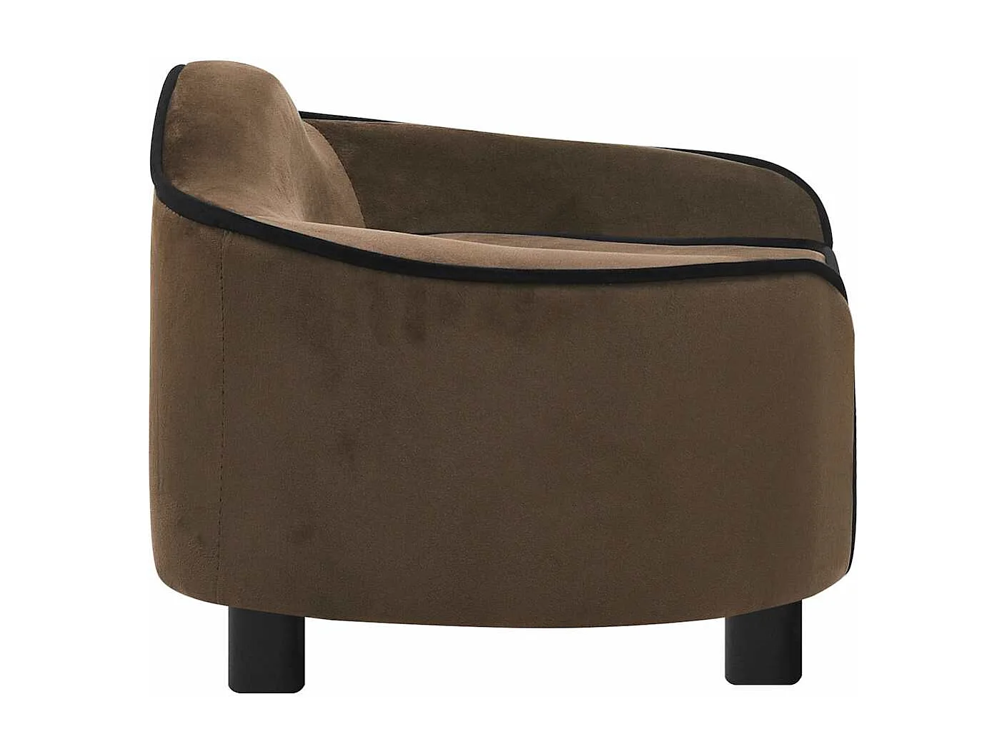 Angelika  Canapé pour cen Marron 67x47x36 cm Peluche