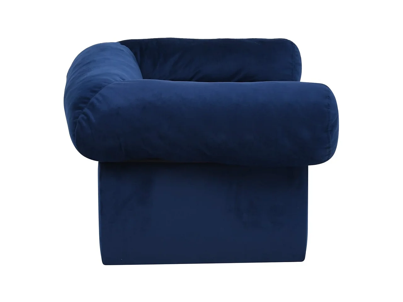 Mjorn  Canapé pour cen avec tiroir Bleu 75x50x38 cm Peluche