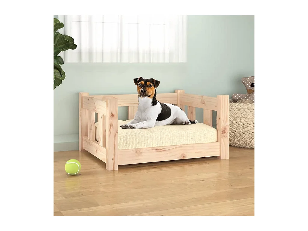 Rinara  Lit pour cen 55,5x45,5x28 cm bois de pin solide