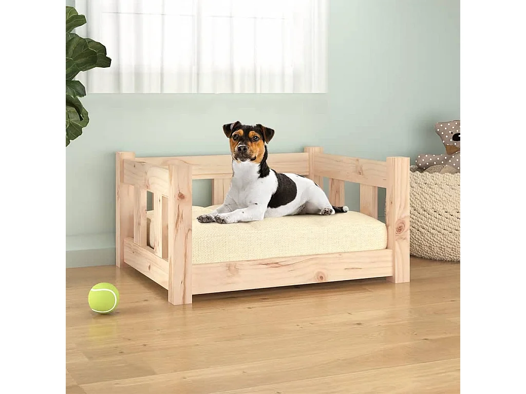 Rinara  Hondenmand 55,5x45,5x28 cm massief grenenhout