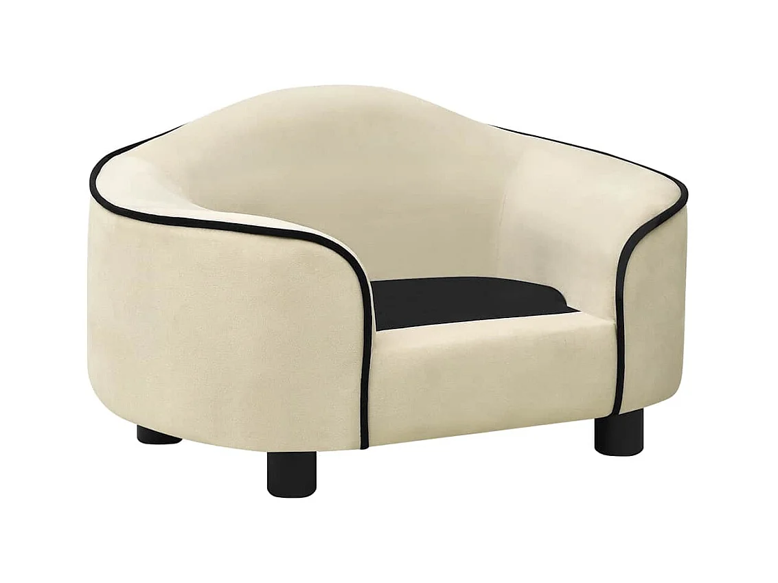 Angelika  Canapé pour cen Crème 67x47x36 cm Peluche