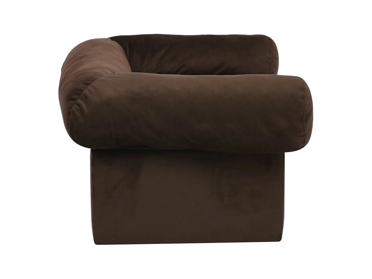 Mjorn  Canapé pour cen avec tiroir Marron 75x50x38 cm Peluche
