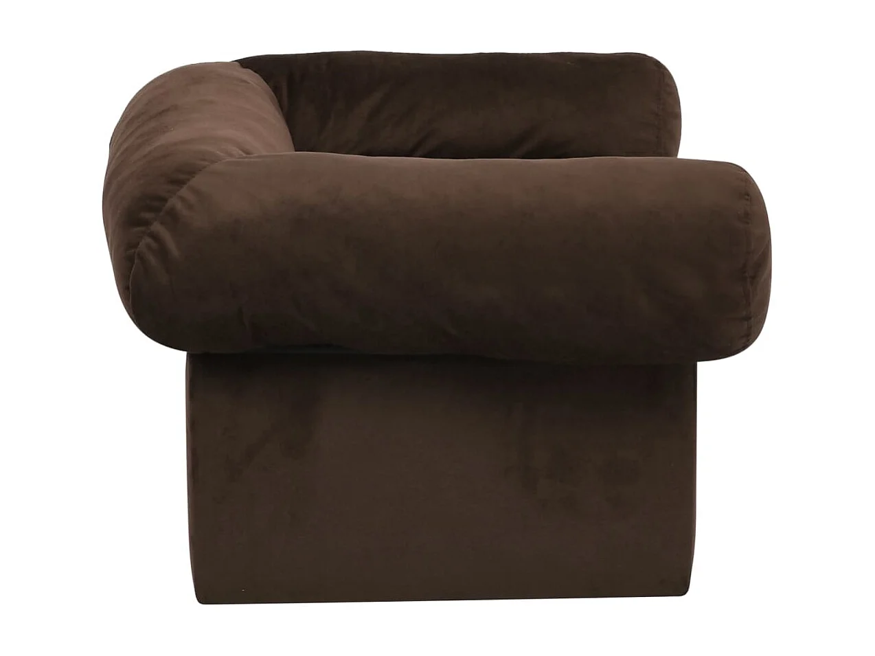 Mjorn  Canapé pour cen avec tiroir Marron 75x50x38 cm Peluche