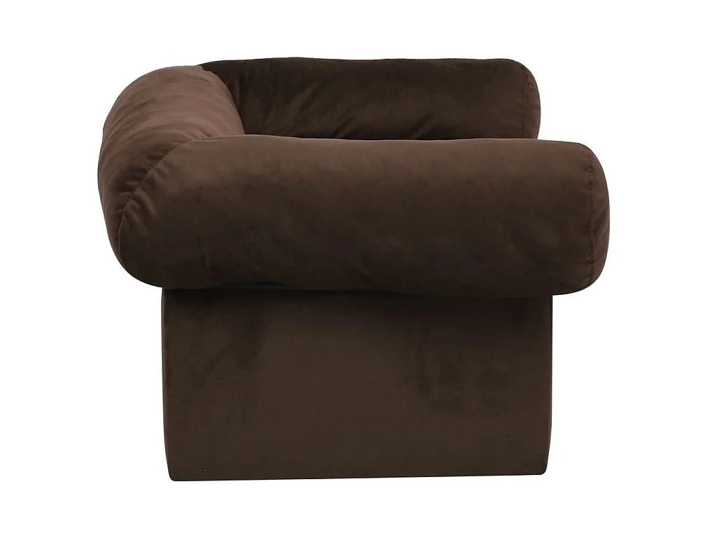 Mjorn  Canapé pour cen avec tiroir Marron 75x50x38 cm Peluche