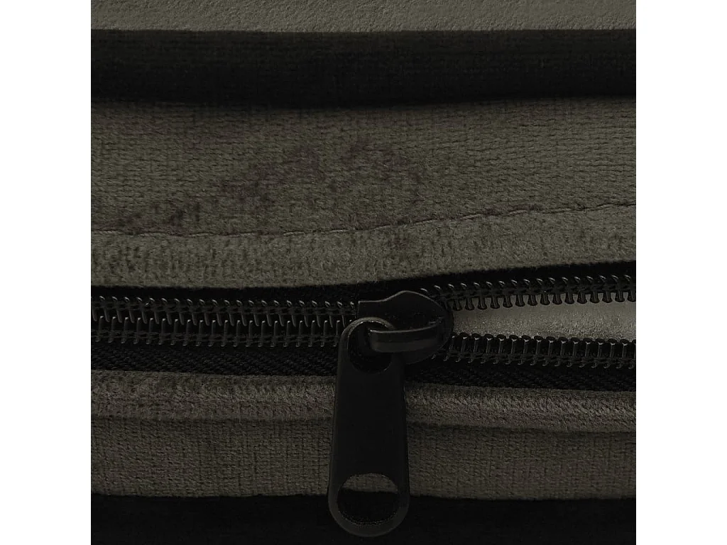 Angelika  Canapé pour cen Gris foncé 67x47x36 cm Peluche