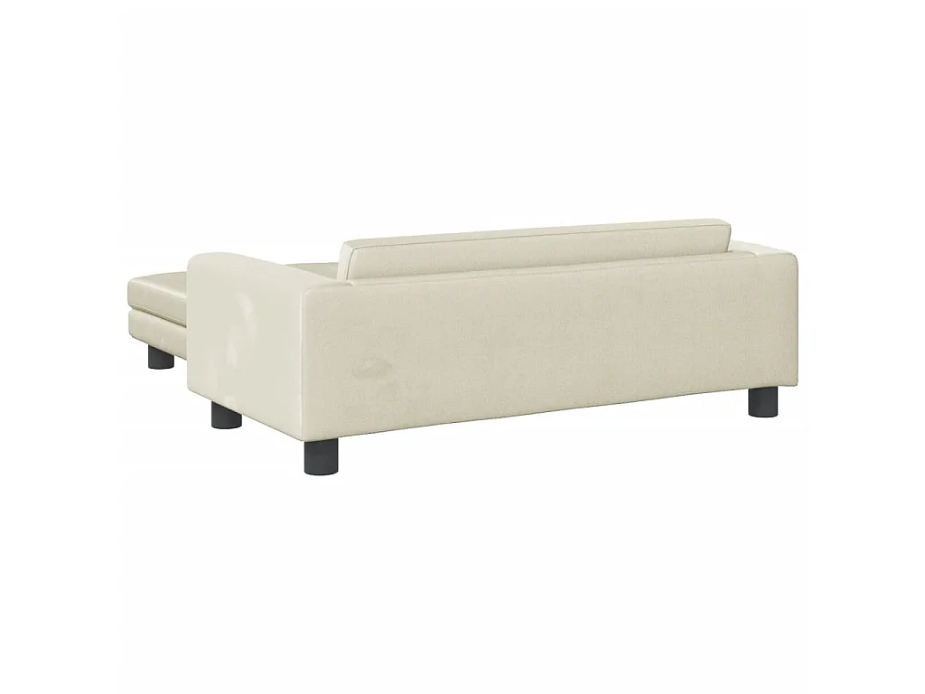 Grace  Hondenmand met verlengstuk 100x50x30 cm fluweel crèmekleurig