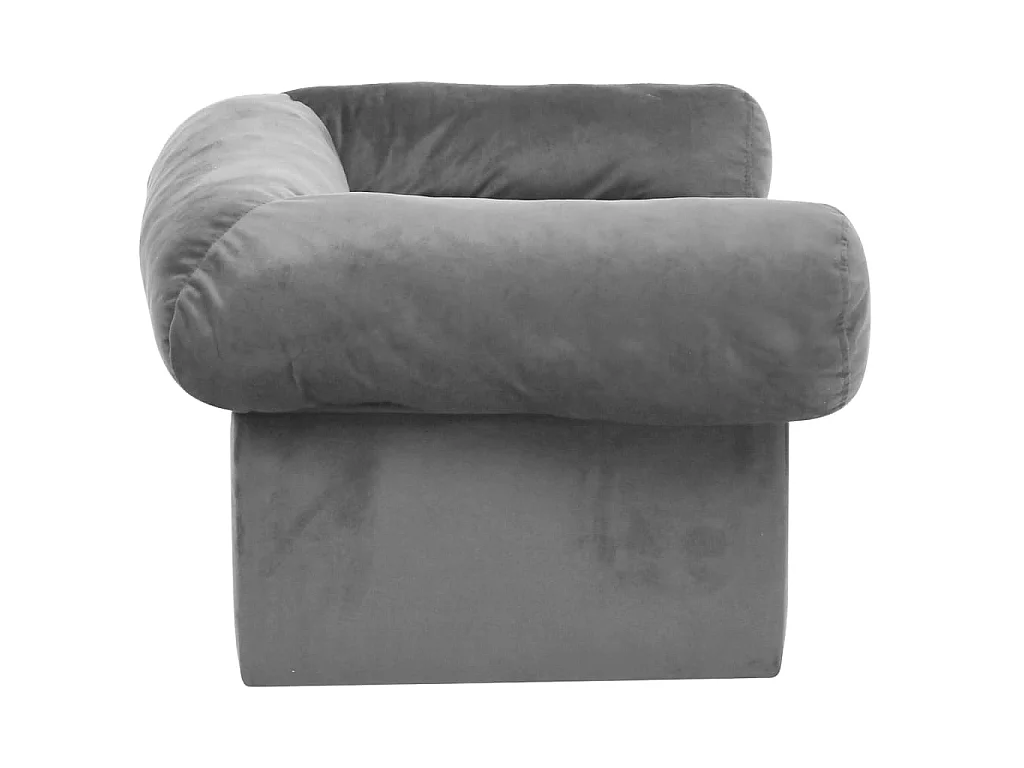 Mjorn  Canapé pour cen avec tiroir Gris 75x50x38 cm Peluche