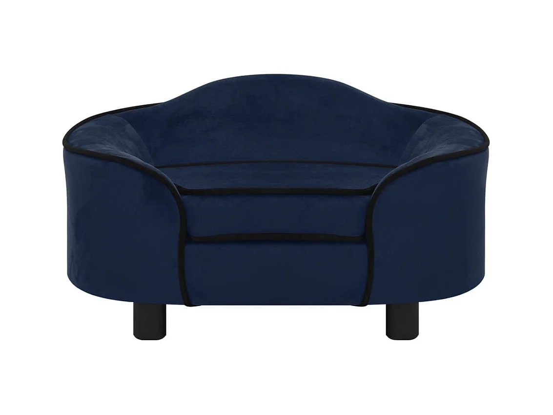 Angelika  Canapé pour cen Bleu 67x47x36 cm Peluche