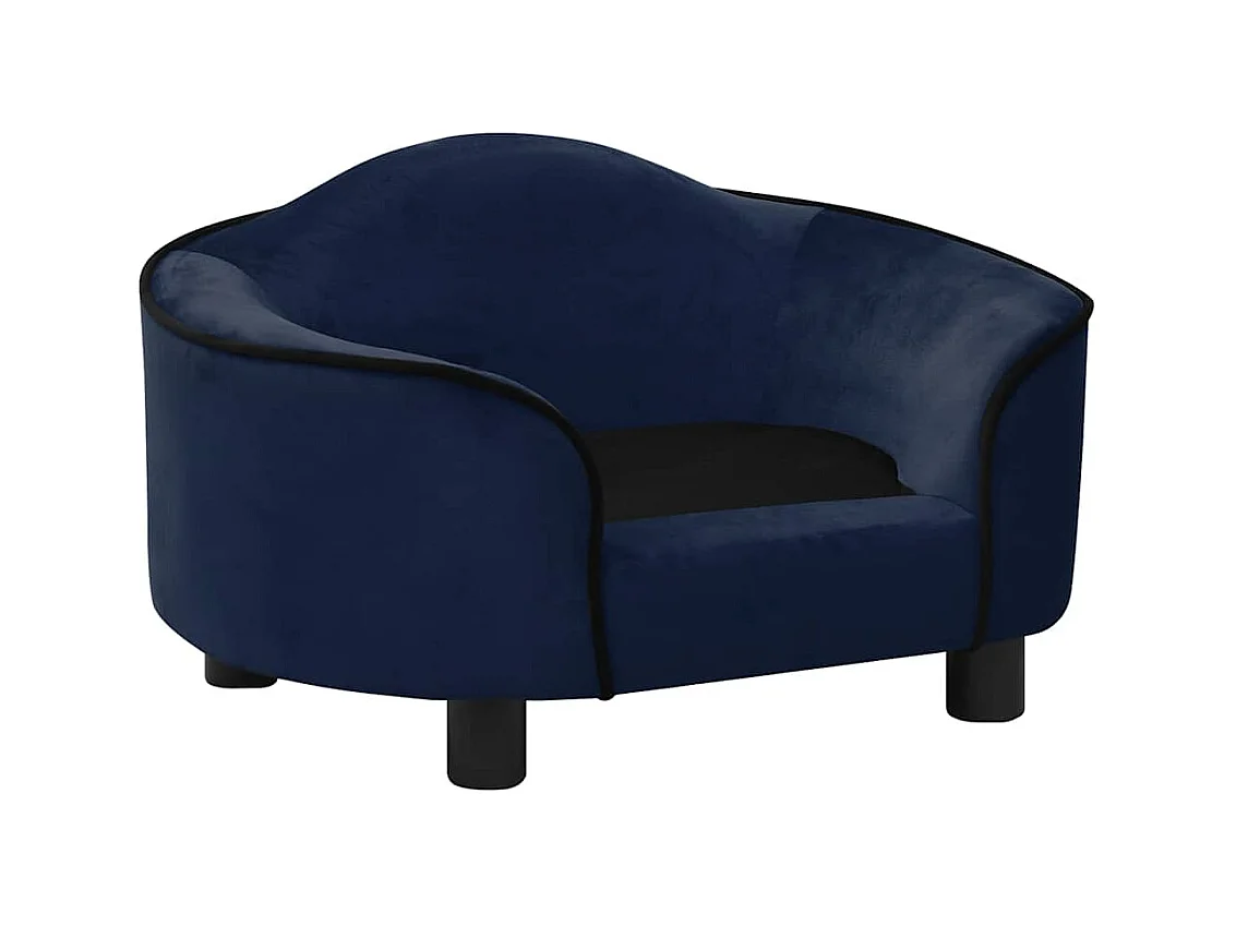 Angelika  Canapé pour cen Bleu 67x47x36 cm Peluche