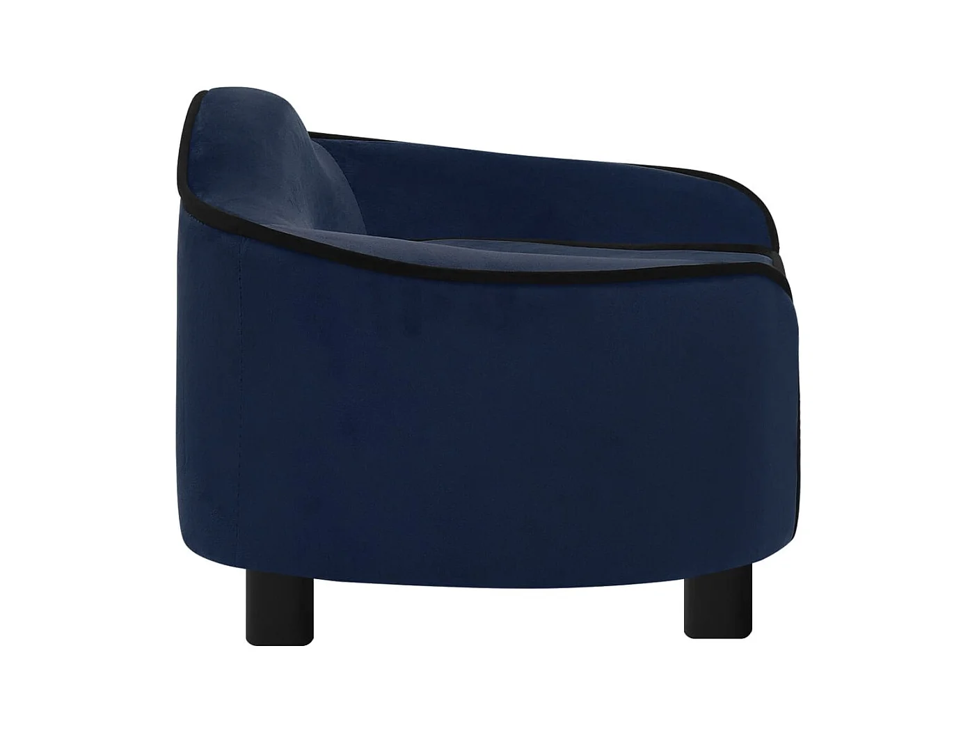 Angelika  Canapé pour cen Bleu 67x47x36 cm Peluche