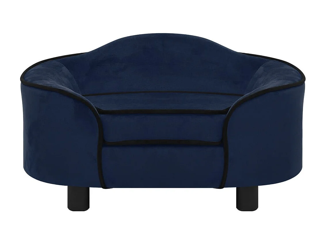 Angelika  Canapé pour cen Bleu 67x47x36 cm Peluche