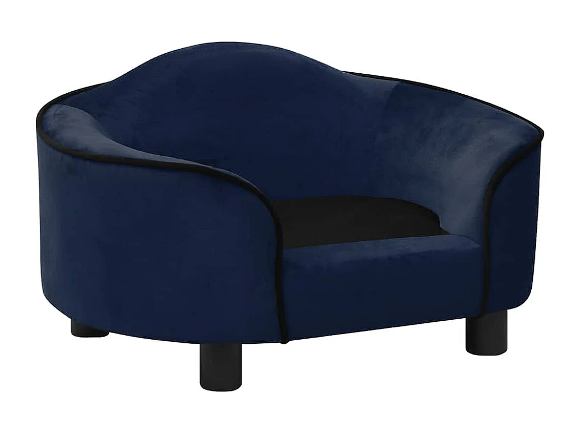 Angelika  Canapé pour cen Bleu 67x47x36 cm Peluche