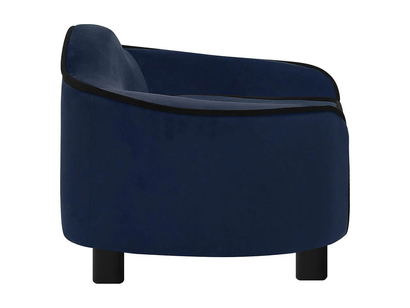 Angelika  Canapé pour cen Bleu 67x47x36 cm Peluche