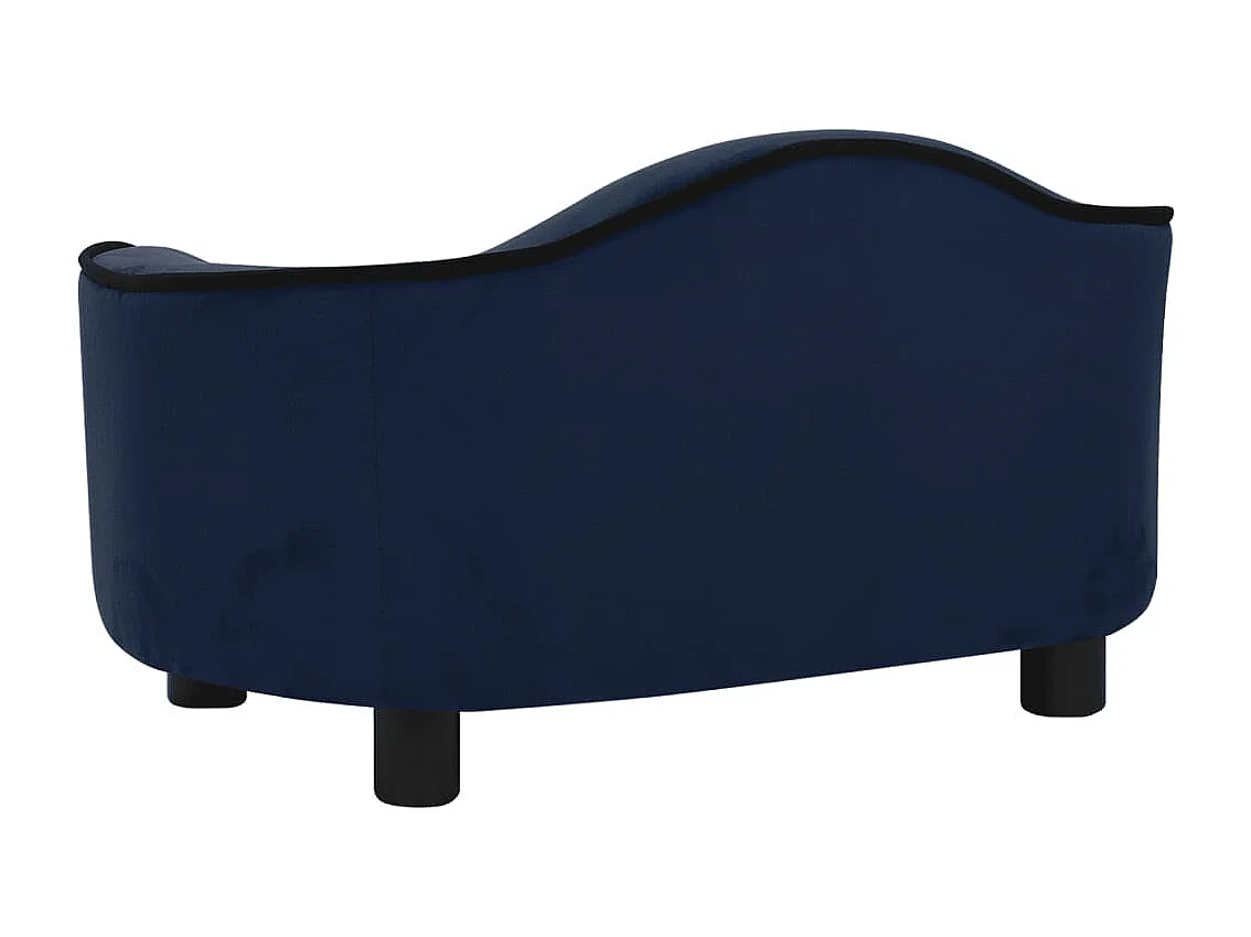 Angelika  Canapé pour cen Bleu 67x47x36 cm Peluche