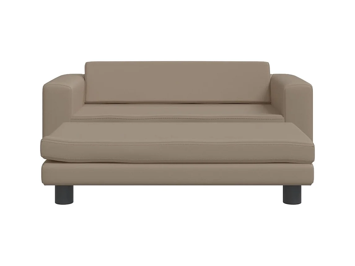 Grace  Lit pour cen avec extension cappuccino 100x50x30cm similicuir