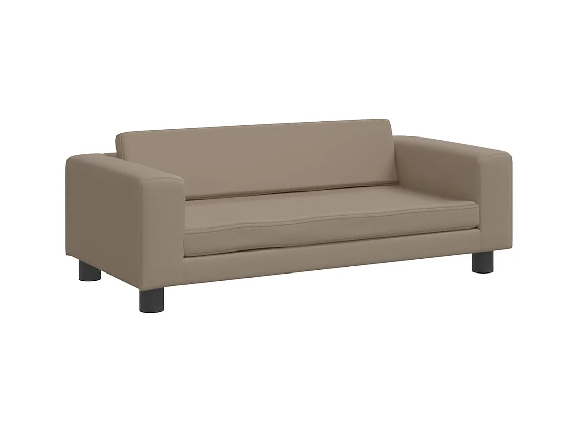 Grace  Lit pour cen avec extension cappuccino 100x50x30cm similicuir